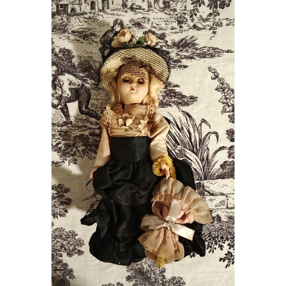VTG 473 Gibson Girl Standing blonde blue eyed Virga Doll Beehler Display doll